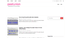 Desktop Screenshot of peelonion.com